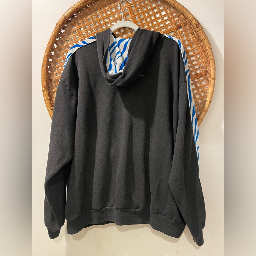 Aviator Nation Blue Tiger Stripe Hoodie - Picture 2 of 6